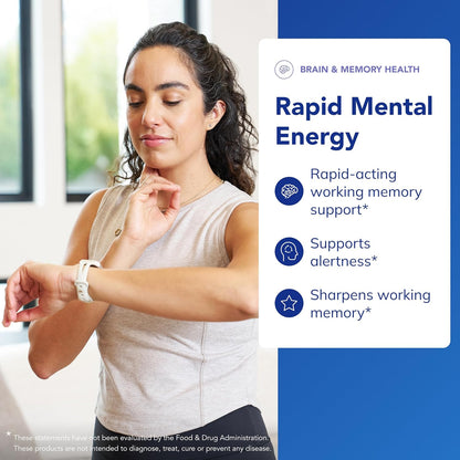Pure Encapsulations Rapid Mental Energy, 30 Capsules