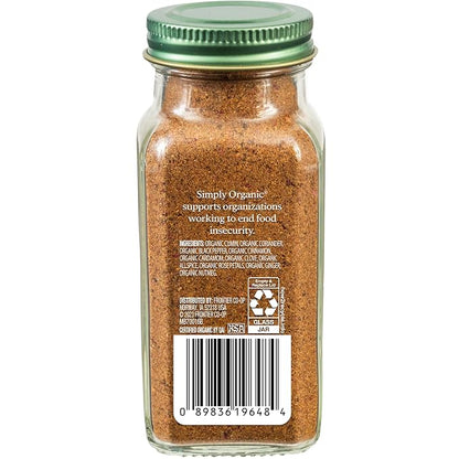 Simply Organic Organic Baharat Seasoning, 2.5 OZ