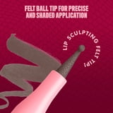 NYX Professional Makeup Lip Lingerie Lip Liner Stain, Waterproof Lip Color, Wild Side, 0.03 fl oz