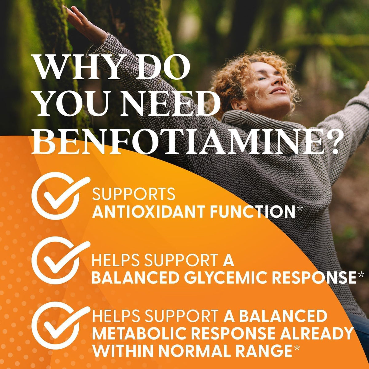 Doctor's Best Benfotiamine 300mg Supplement, Non GMO, Vegan, 60 Veggie Caps