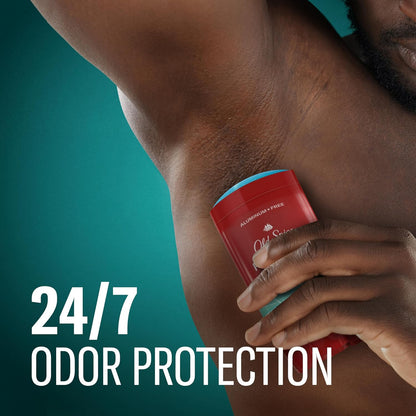 Old Spice Aluminum Free Deodorant for Men, 24/7 Odor Protection, 24/7 Freshness & Lasting Scent, Pure Sport with Citrus Zest Scent, 3 oz