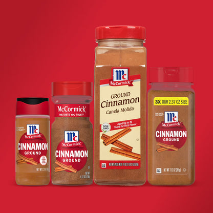 McCormick Kosher Ground Cinnamon, 2.37 oz Bottle