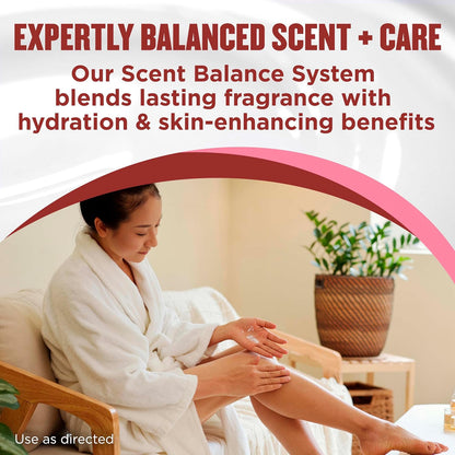 Gold Bond Cherry Crush Hydrating Gel Cream, Juicy Cherry Crush Scent, 24-Hour Hydrating Body Lotion with Hyaluronic Acid and Niacinamide, 14 oz.