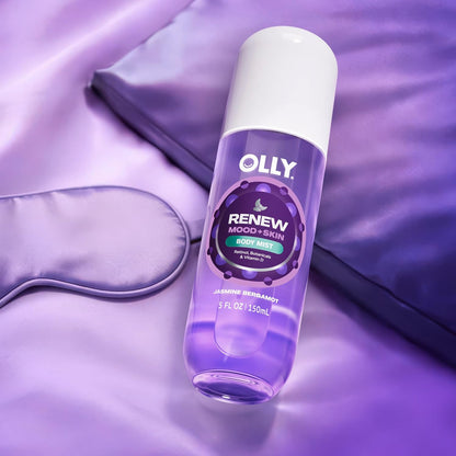 OLLY Renew Body Mist with Retinol & Vitamin D, Dreamy Jasmine Scent, 5 oz