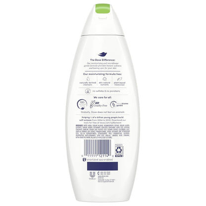 Dove go fresh Refreshing Body Wash Revitalizes and Refreshes Skin Cucumber and Green Tea Effectively Washes Away Bacteria While Nourishing Your Skin 11 oz
