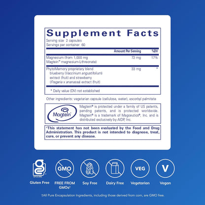 Pure Encapsulations CogniMag, 120 Capsules