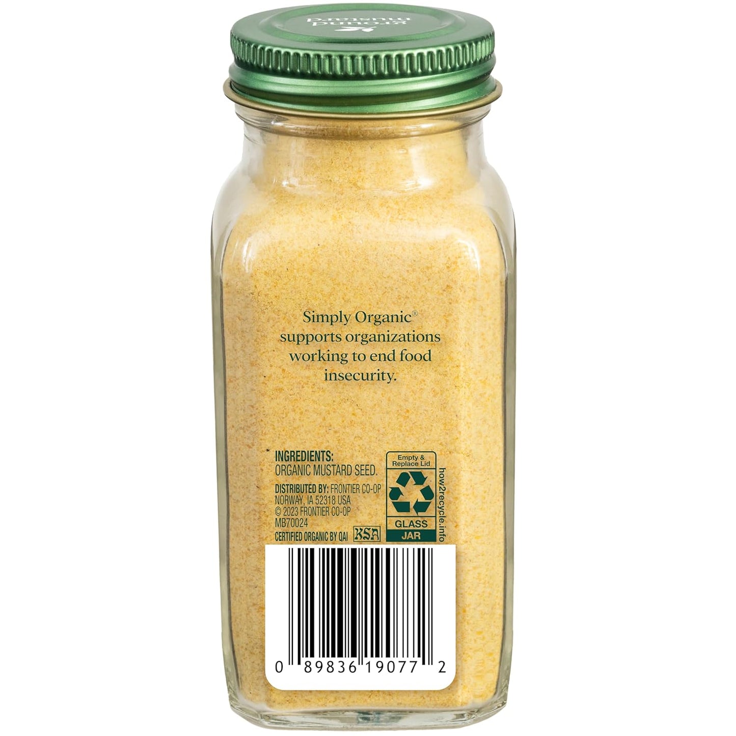 Simply Organic, Mustard Ground Organic, 3.07 Ounce
