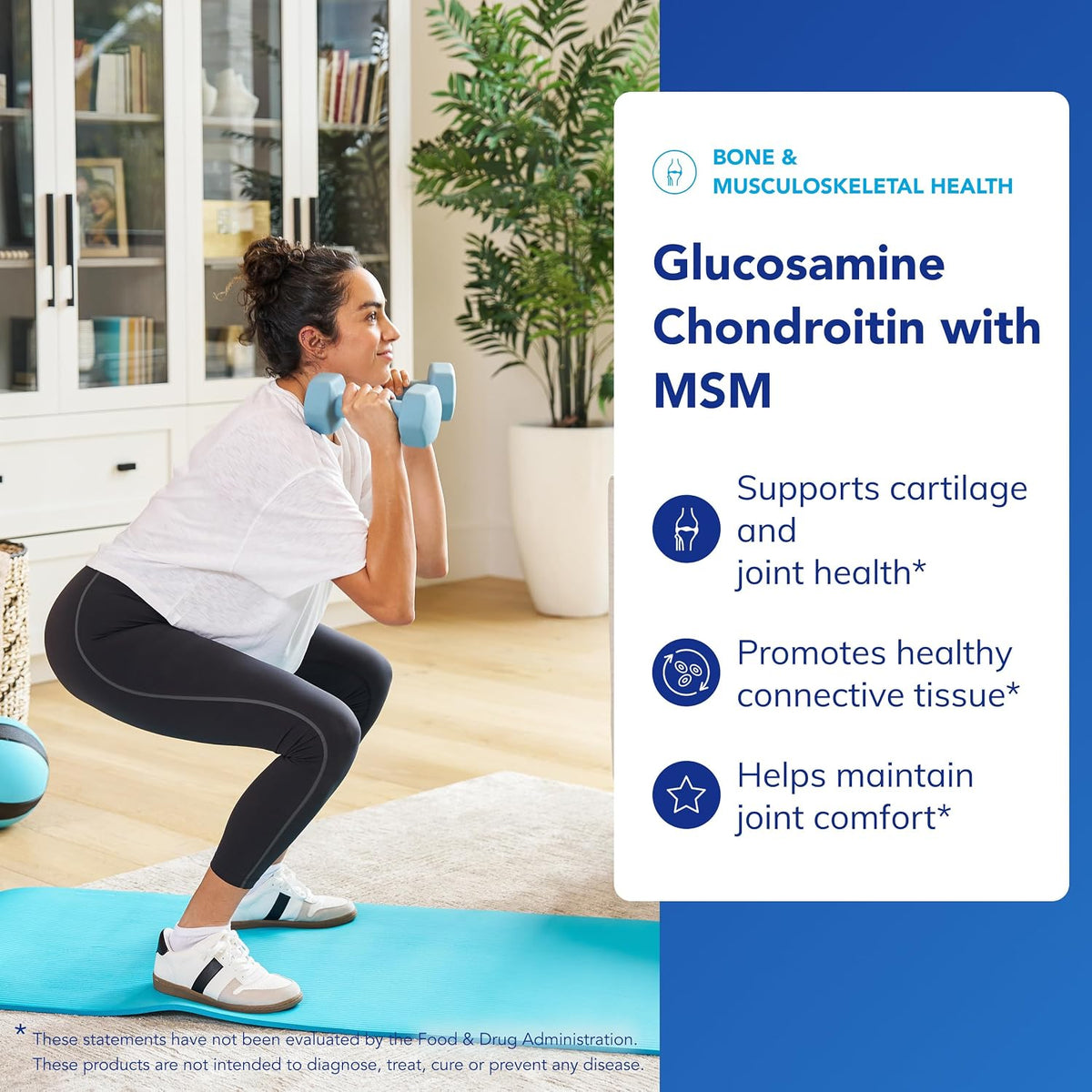 Pure Encapsulations Glucosamine Chondroitin with MSM, 120 Capsules