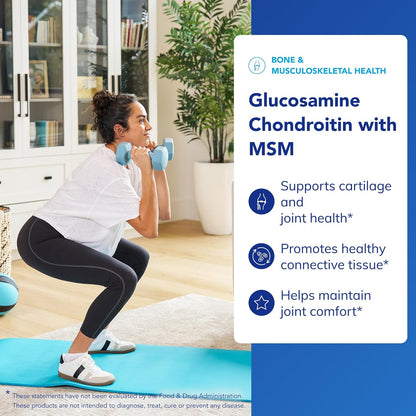 Pure Encapsulations Glucosamine Chondroitin with MSM, 120 Capsules