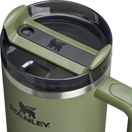 STANLEY Quencher H2.0 Flow State Tumbler, 40 oz, Dried Pine
