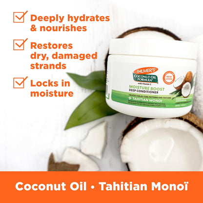Palmer's Moisture Boost Deep Hair Conditioner with Coconut Oil (12 Fl Oz)