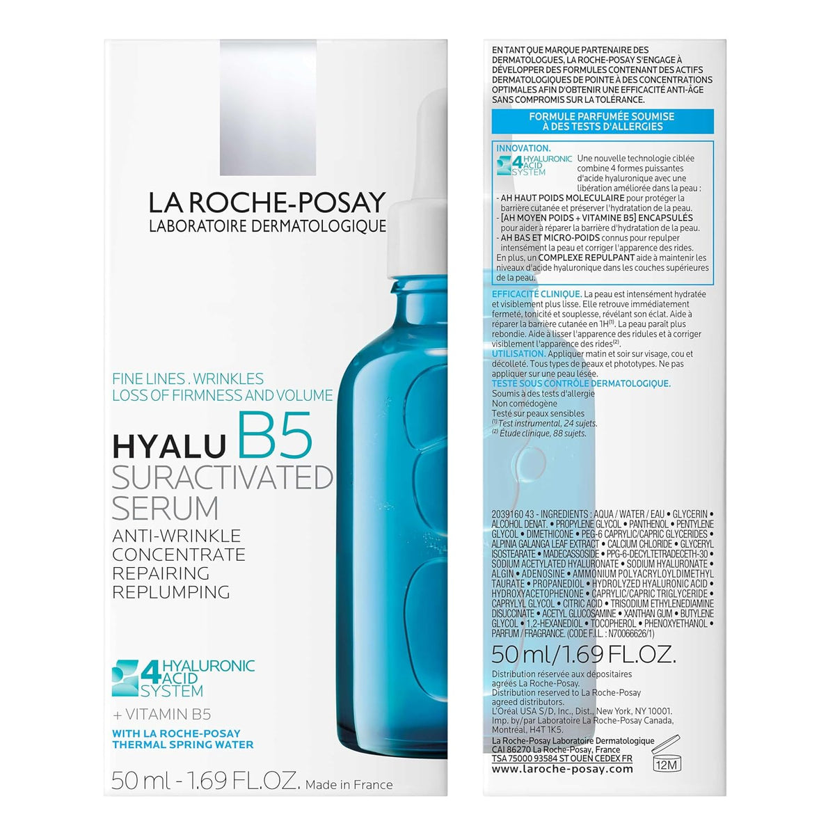 La Roche-Posay Hyalu B5 Pure Hyaluronic Acid Anti-Aging Serum for Face