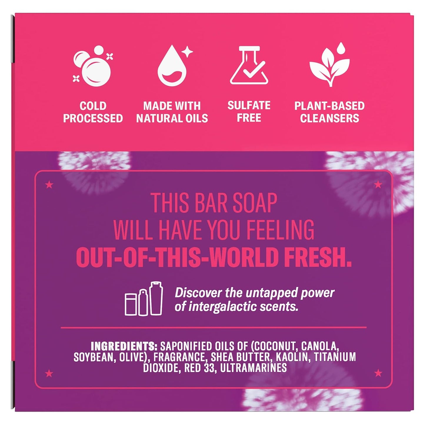Old Spice Bar Soap for Men, x The Super Mario Galaxy Movie, Cold Pressed with Grit, Made with Natural Oils & Plant Based Cleanser, Celestial Citrus with Sweet Citrus & Berries Scent, 5.0 oz