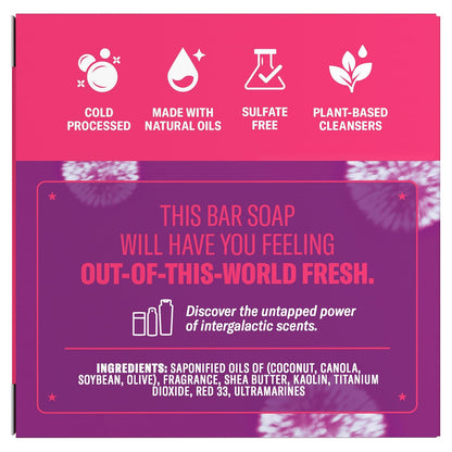 Old Spice Bar Soap for Men, x The Super Mario Galaxy Movie, Cold Pressed with Grit, Made with Natural Oils & Plant Based Cleanser, Celestial Citrus with Sweet Citrus & Berries Scent, 5.0 oz