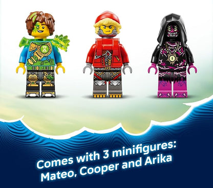 LEGO DREAMZzz Nightmare Scorpion Digger Building Toy for Boys & Girls - Pretend Play Set for Kids, Ages 7+ - with 2 Build Options, 3 Minifigures & Treasure Creature - Gift Idea for Birthdays - 71513