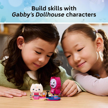 LEGO Gabby’s Dollhouse Gabby’s Brick-Built Cat Friends Building Toy for Girls & Boys - Pretend Play Set W/6 Animal Toy Figures for Kids, Ages 6+ - Gift Idea for Birthdays - 11215