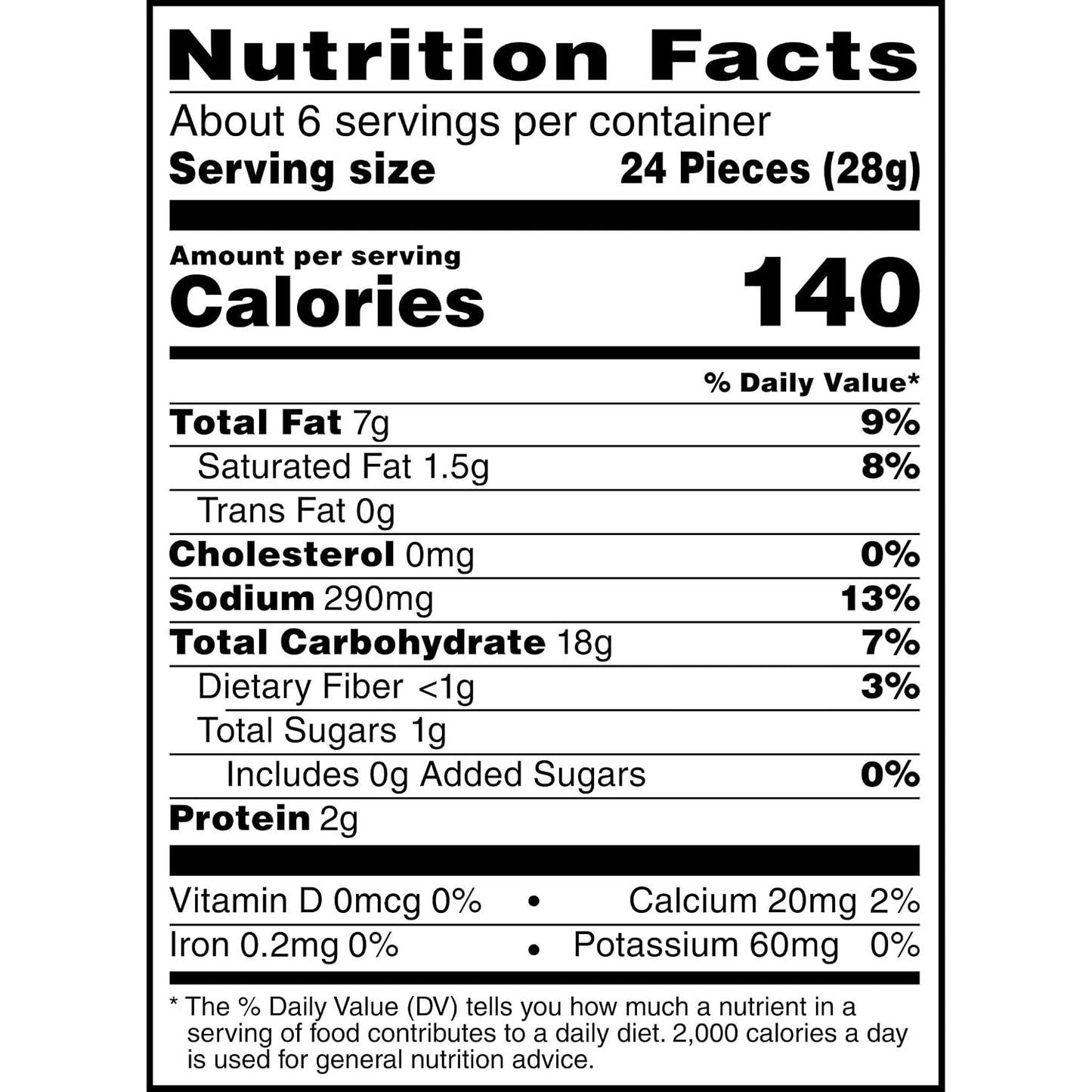 Cheez-It Crunch Cheesy Baked Snacks, Lunch Snacks, Kick'n Nacho Cheese (6 Bags)