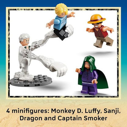 LEGO ONE PIECE Showdown with Captain Smoker 75642