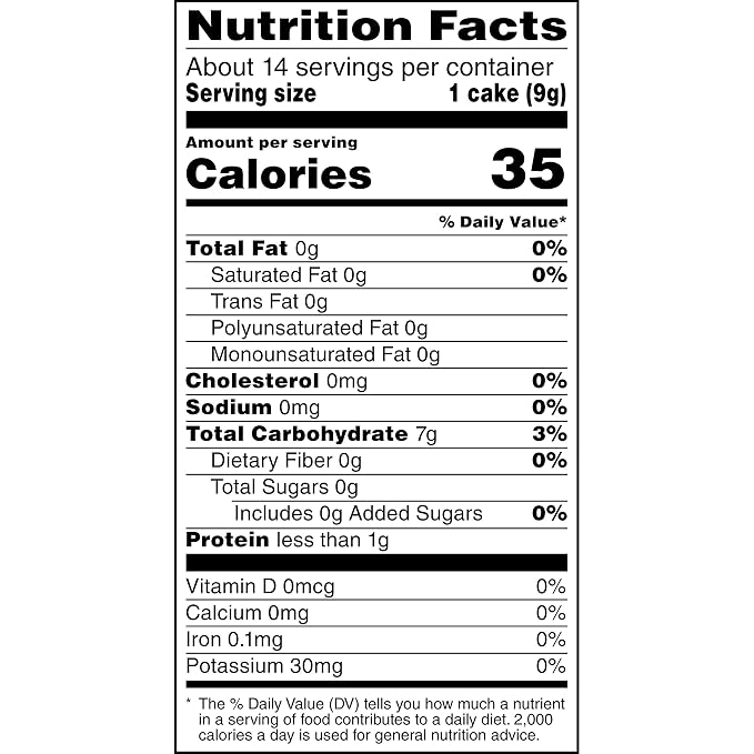 Quaker Large Rice Cakes, Salt Free, 8.53 Ounce (Pack of 3)