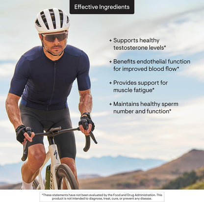 Thorne Advanced Testosterone Support, Men's Health Supplement, 60 Capsules