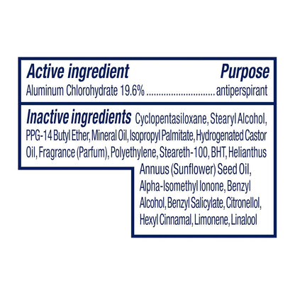 Dove Invisible Solid Antiperspirant Deodorant Stick Fresh for Women, For 48H Underarm Sweat & Odor Protection 2.6 oz