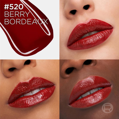 L'Oreal Paris Infallible Lacque Resistance Liquid Lipstick, 16HR Long Lasting Lip Makeup with Lacquer-Like Shine and Zero Transfer, 520, Berry Bordeaux