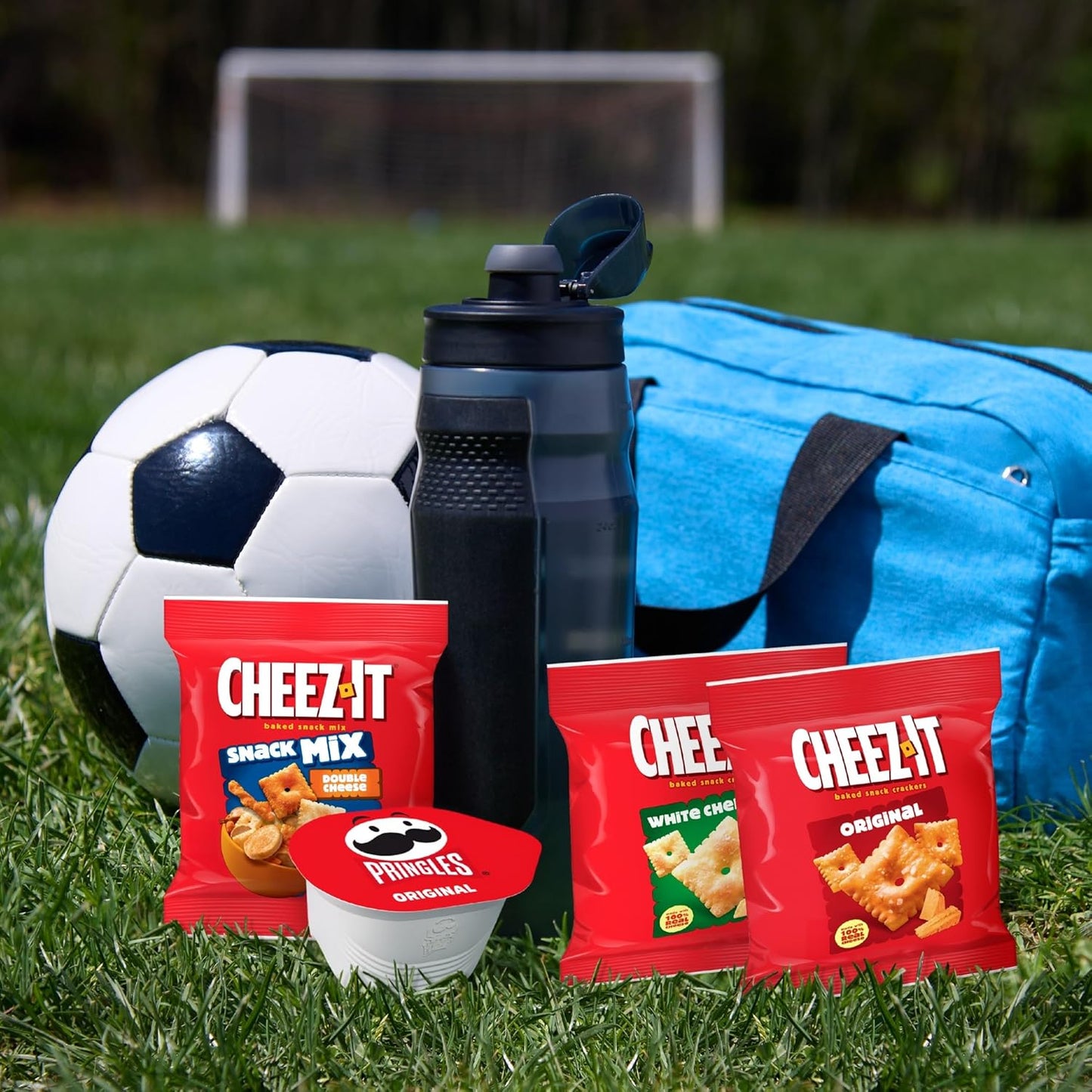 Cheez-It, Pringles Variety Pack Snacks, Lunch Snacks, Family Size (20 Packs)
