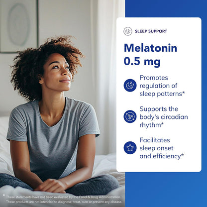 Pure Encapsulations Melatonin 0.5 mg, 180 Capsules