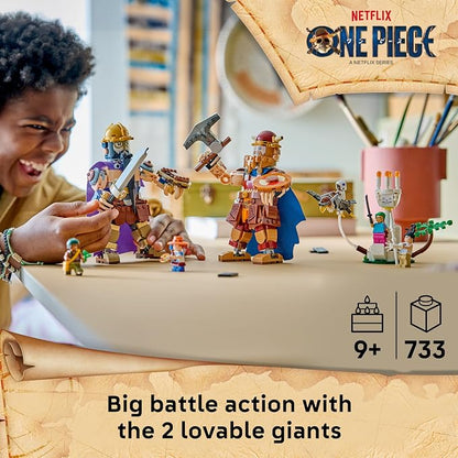 LEGO ONE PIECE Dorry vs. Brogy – Giants of Little Garden 75644
