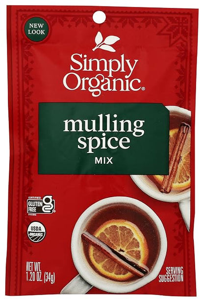 Simply Organic, Organic Mulling Spice Mix, 1.2 Ounce
