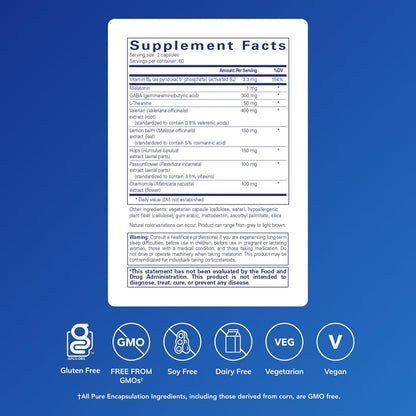 Pure Encapsulations Best-Rest Formula, 120 Capsules