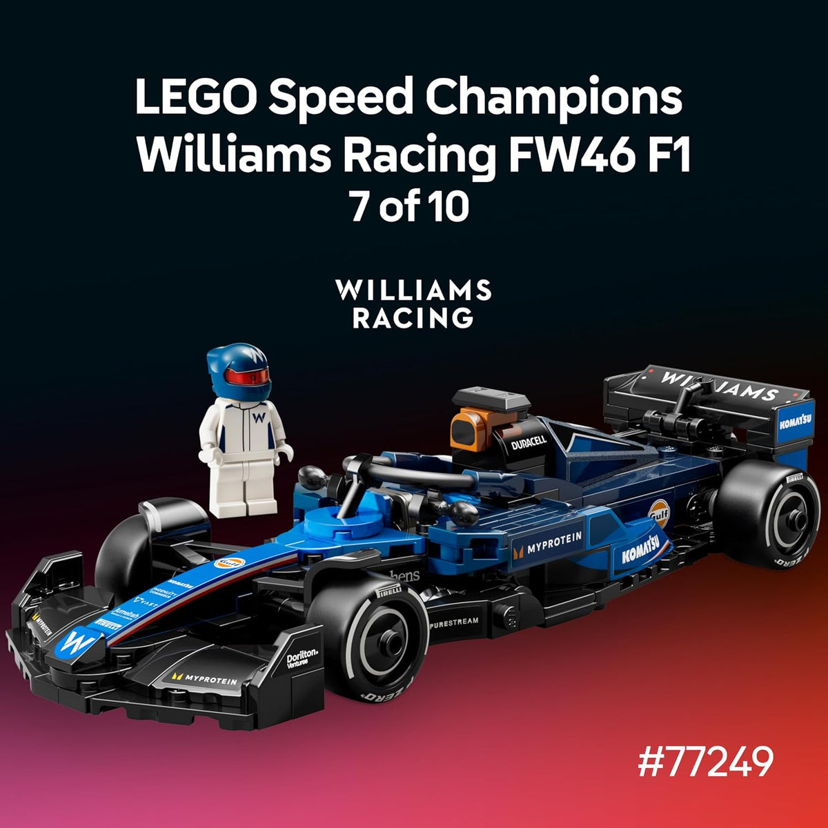 LEGO Speed Champions Ultimate Formula 1 Collector's Pack - Contains 10 Sets in 1 - Includes Exclusive Poster - Collectible F1 Model Car Kit - Gift for Race Car Fans - 66802