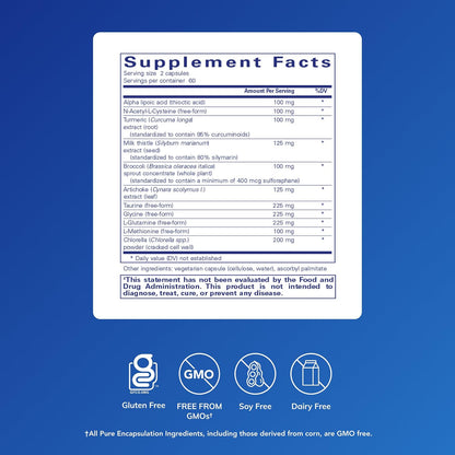 Pure Encapsulations - Liver-G.I. Detox, 120 Capsules