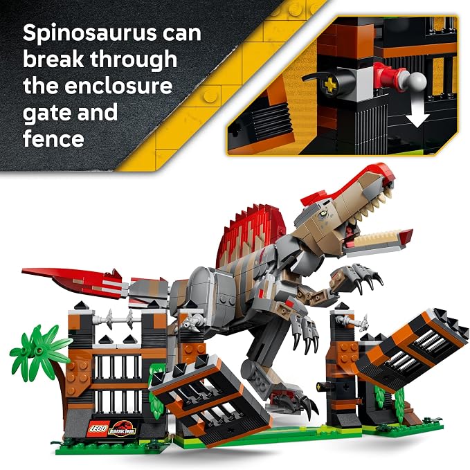 LEGO Jurassic World Spinosaurus Dinosaur Escape 77982