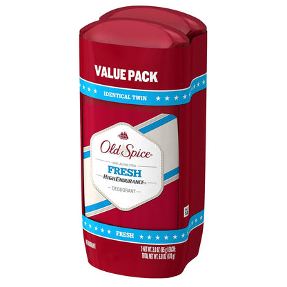 Old Spice High Endurance Long Lasting Stick Men's Deodorant, Fresh Scent - 3.0 Oz Ea