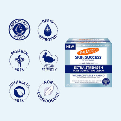 Palmer's Tone Correcting Face Cream, Extra Strength Skin Success (2.7 Oz)