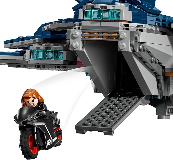 LEGO Marvel Avengers: Age of Ultron Quinjet - Kids Toy for Boys and Girls, Ages 12+ - Avengers Toy with 5 Marvel Action Figures - Collectible Decor & Playset - Gift Idea for Birthdays - 76325