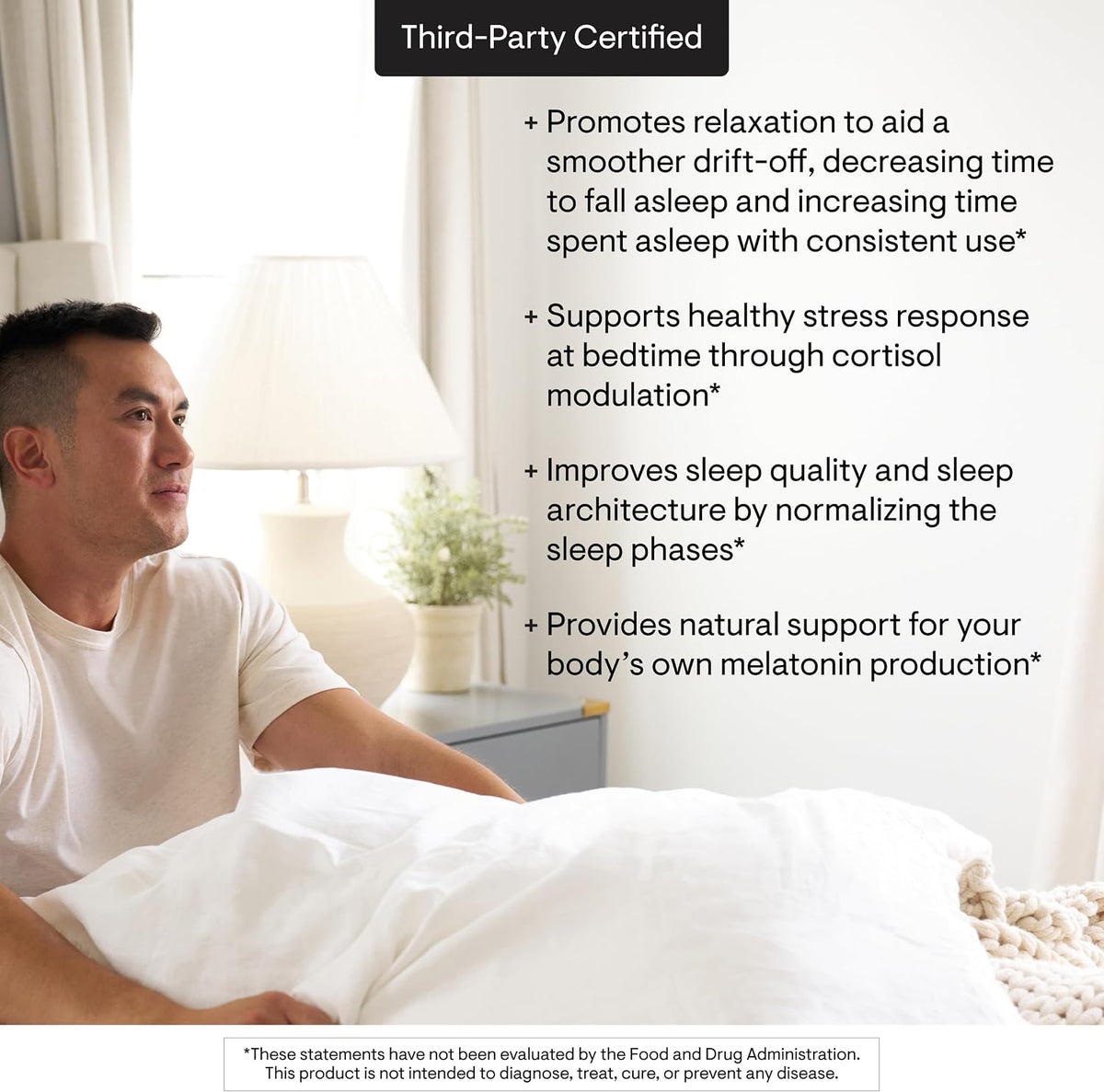THORNE Deep Sleep Complex, L-Theanine, Chamomile & Maizinol, 60 Capsules