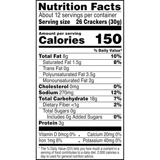 Cheez-It Cheese Crackers, Baked Snack Crackers, Lunch Snacks, Extra Cheesy, 12.4oz Box (1 Box)