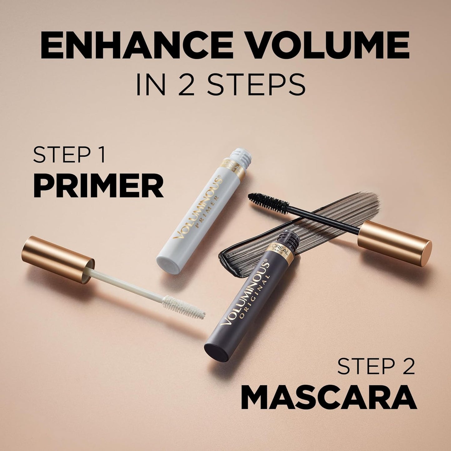 L'Oréal Paris Voluminous Original Mascara, Carbon Black, 0.26 fl. oz.