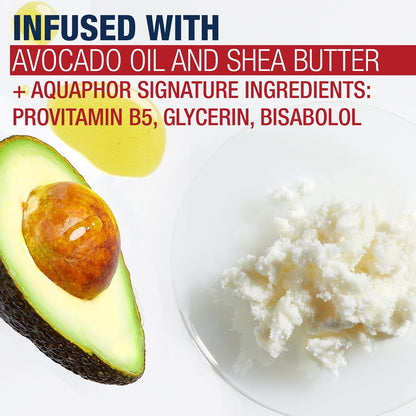 Aquaphor Repairing Hand Masks, Moisturizing Gloves for Dry Hands, Moisturizer for Dry Skin with Avocado Oil and Shea Butter, Pack of 18