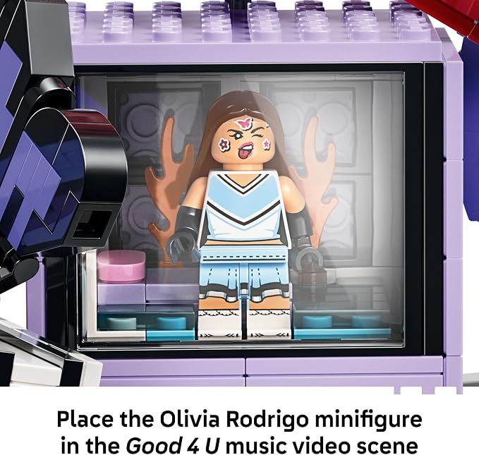 LEGO Editions Olivia Rodrigo's Secret Storage 43030 | Collectible Building Toy for Girls & Boys Ages 10+, Olivia Rodrigo Minifigure, Bedroom Decor, 1085 pieces, Gift for Birthdays