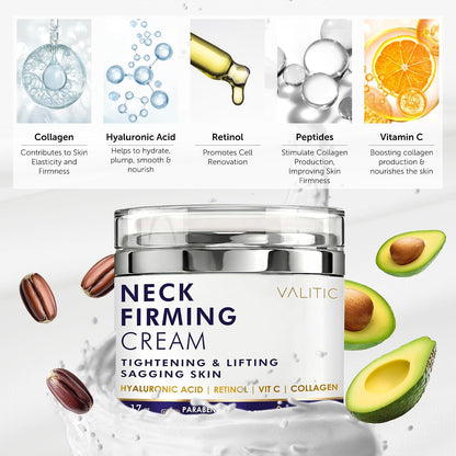 VALITIC Anti-Aging Neck and Chest Firming Cream for Tightening and Firming