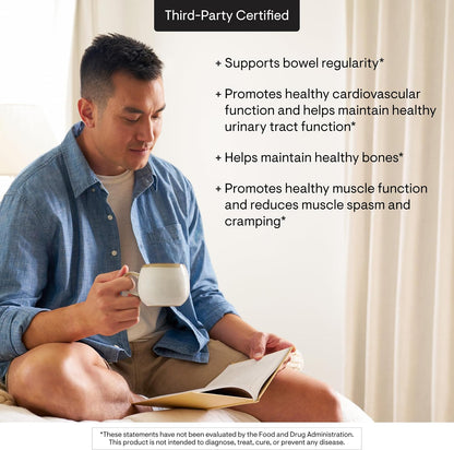 THORNE Magnesium Citrate Powder, 250 mg, Citrus Berry, 60 Servings