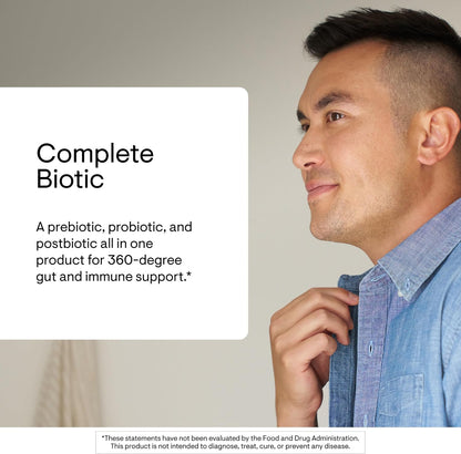THORNE Complete Biotic, Prebiotic, Probiotic & Postbiotic, 30 Stick Packs