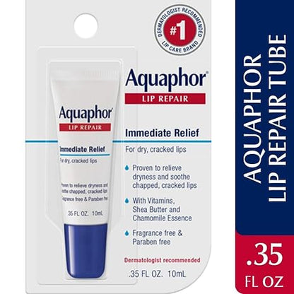 Aquaphor Lip Repair 0.35 oz (Pack of 5)