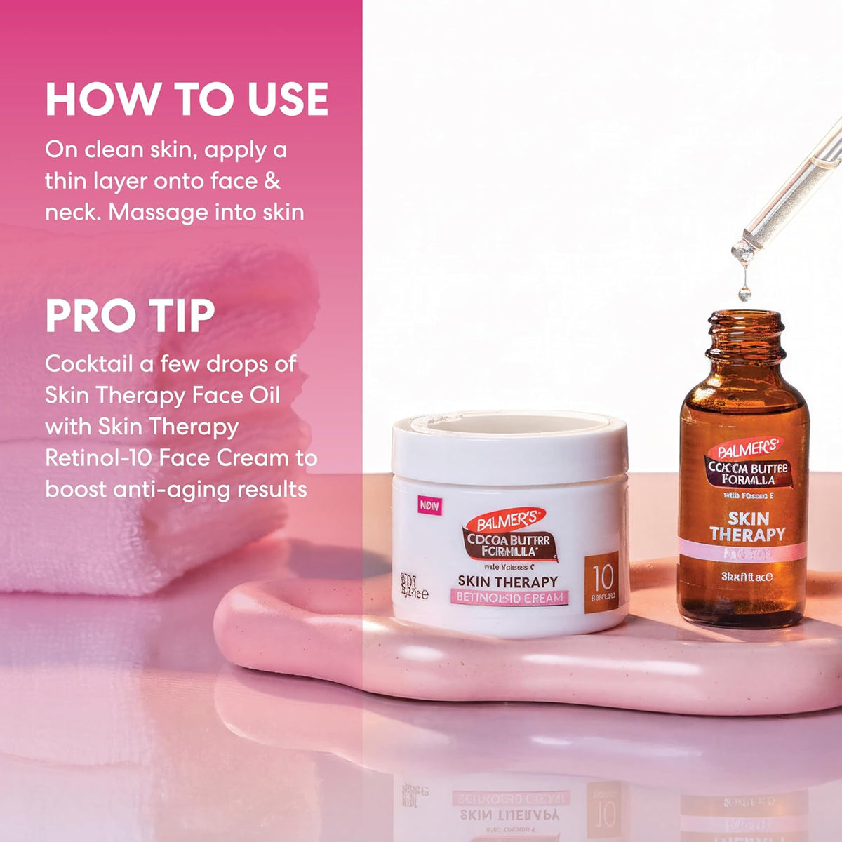Palmer's Skin Therapy Face Oil, Moisturizing Cocoa Butter Formula (1 Fl Oz)