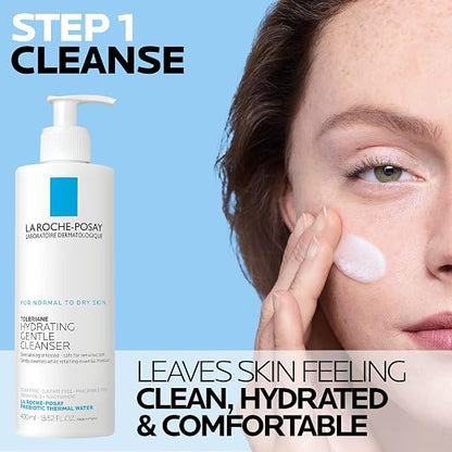 La Roche-Posay Toleriane Hydrating Gentle Facial Cleanser, with Niacinamide