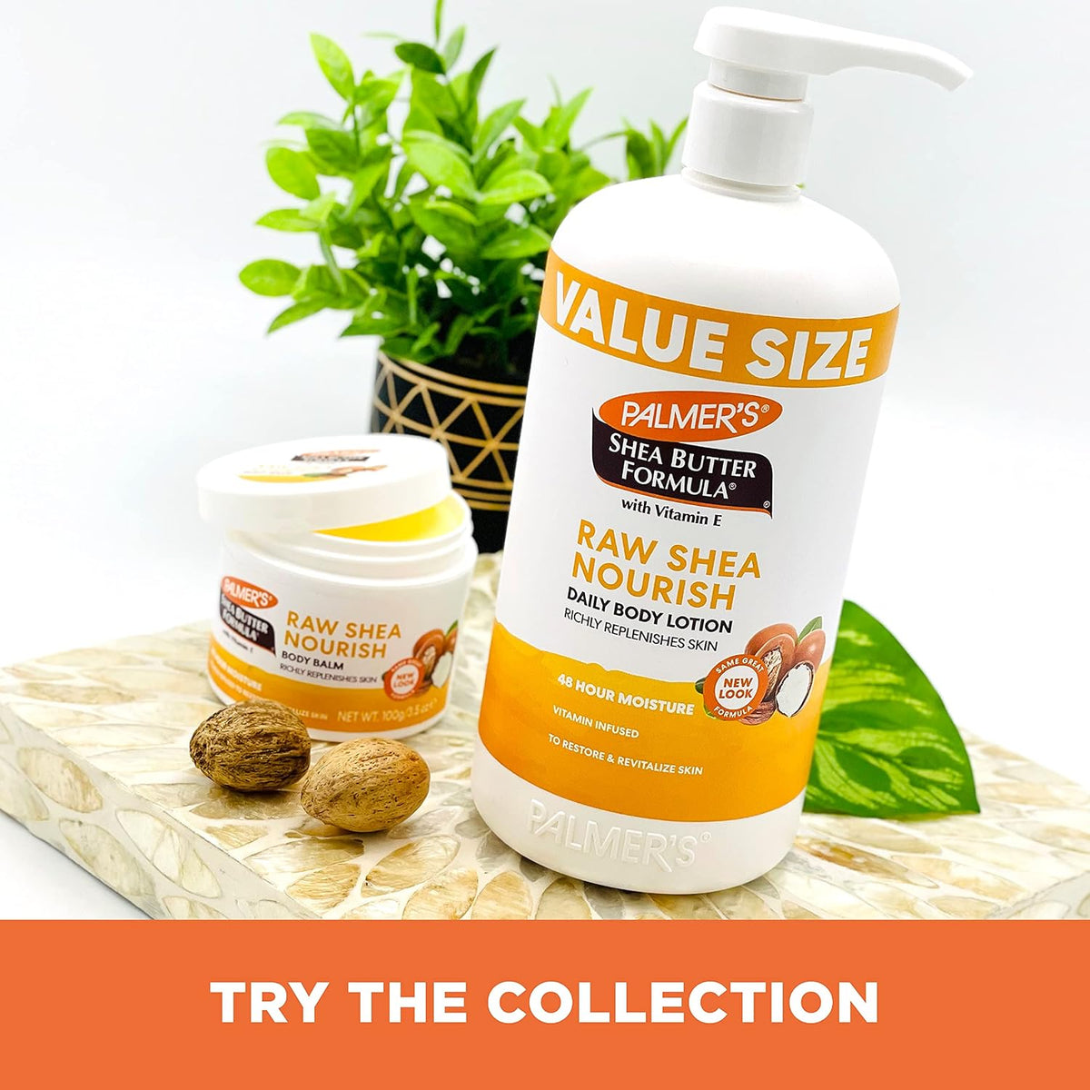 Palmer's Raw Shea Body Lotion for Dry Skin (33.8 Oz)