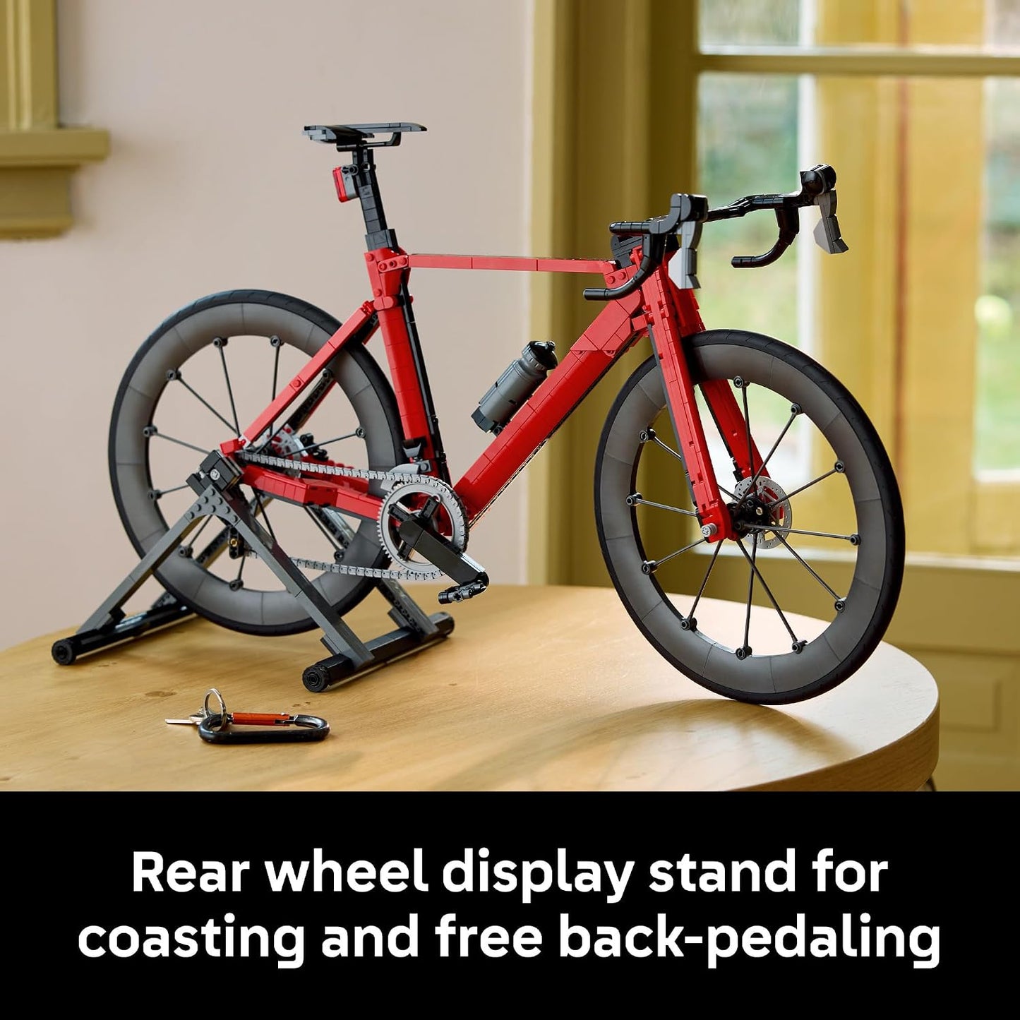 LEGO Icons Road Bike - Building Set for Adults, Ages 18+ - Model Racing Bike with Realistic Details - Home Office or Desk Decor - Gift for Men & Women - 11380
